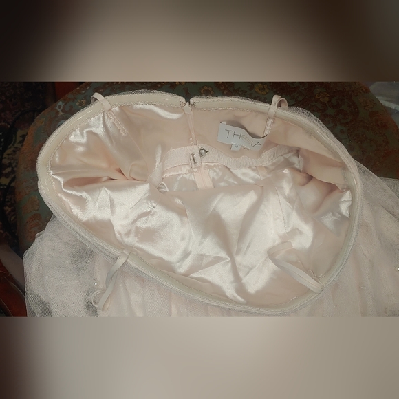 Theia Blush Dress - Picture 7 of 8